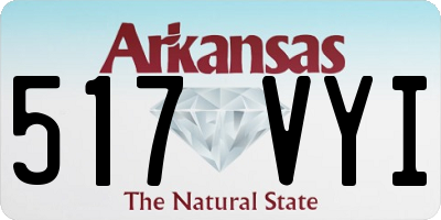 AR license plate 517VYI