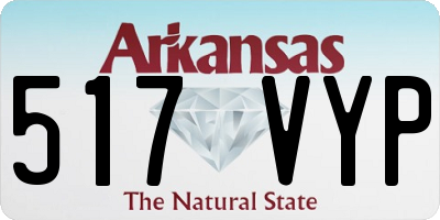 AR license plate 517VYP