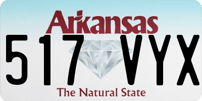 AR license plate 517VYX