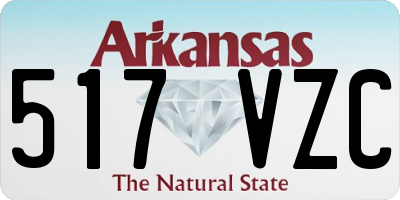 AR license plate 517VZC