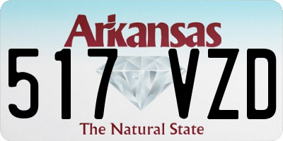 AR license plate 517VZD
