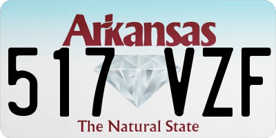 AR license plate 517VZF