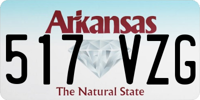 AR license plate 517VZG