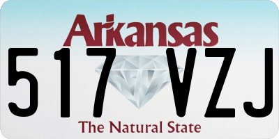 AR license plate 517VZJ