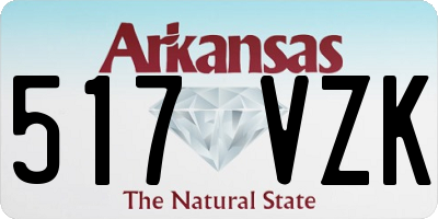 AR license plate 517VZK