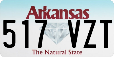 AR license plate 517VZT