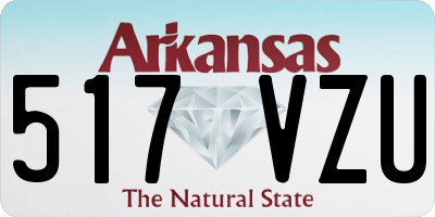AR license plate 517VZU