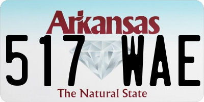 AR license plate 517WAE