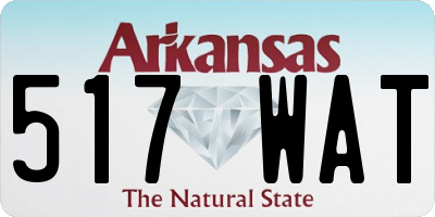 AR license plate 517WAT