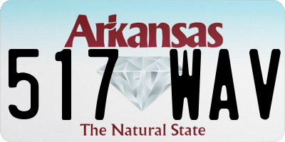 AR license plate 517WAV