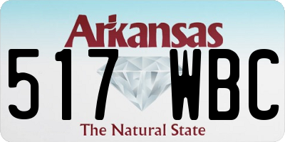 AR license plate 517WBC