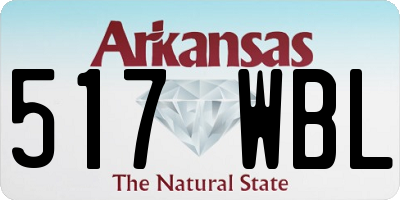 AR license plate 517WBL