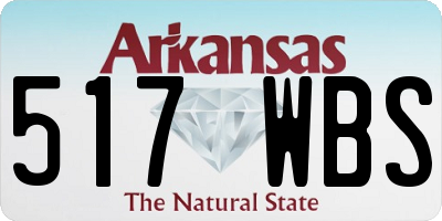 AR license plate 517WBS