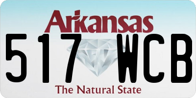 AR license plate 517WCB