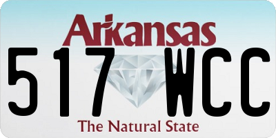 AR license plate 517WCC
