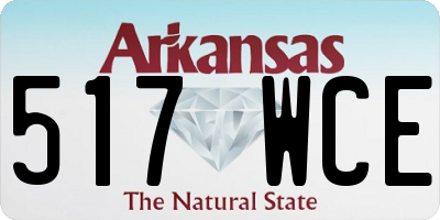 AR license plate 517WCE