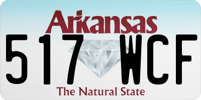 AR license plate 517WCF