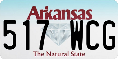 AR license plate 517WCG