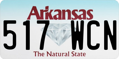 AR license plate 517WCN