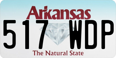 AR license plate 517WDP