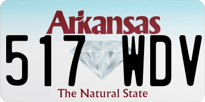 AR license plate 517WDV