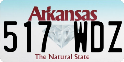 AR license plate 517WDZ