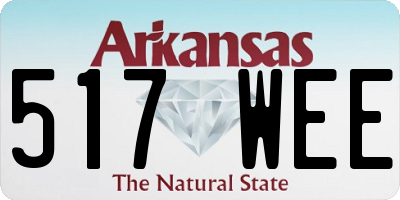 AR license plate 517WEE