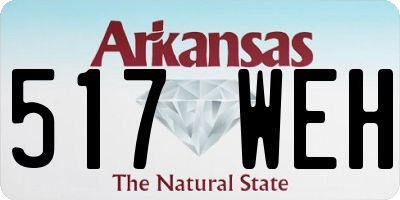 AR license plate 517WEH