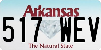 AR license plate 517WEV