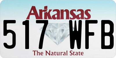 AR license plate 517WFB