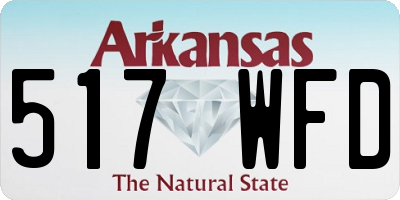 AR license plate 517WFD