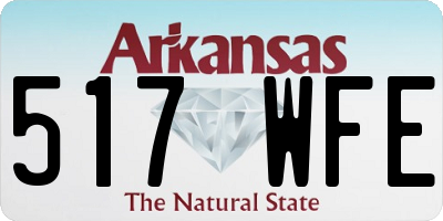 AR license plate 517WFE