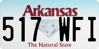 AR license plate 517WFI