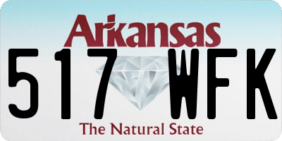 AR license plate 517WFK