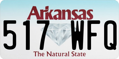 AR license plate 517WFQ