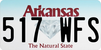 AR license plate 517WFS
