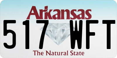 AR license plate 517WFT