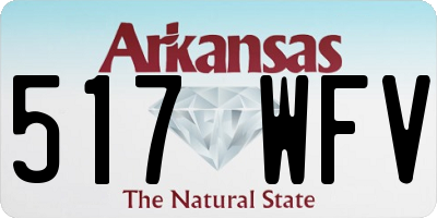 AR license plate 517WFV