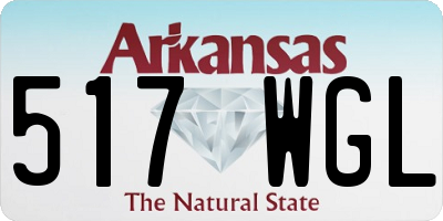 AR license plate 517WGL