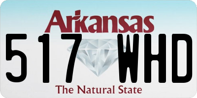 AR license plate 517WHD