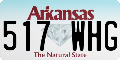 AR license plate 517WHG