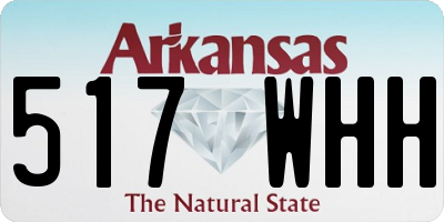 AR license plate 517WHH