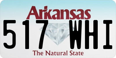 AR license plate 517WHI