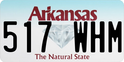 AR license plate 517WHM