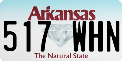AR license plate 517WHN