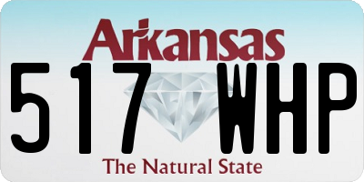 AR license plate 517WHP