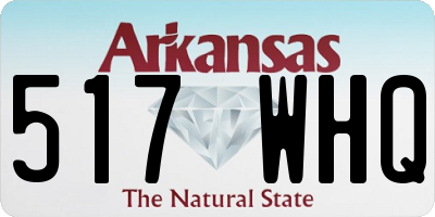 AR license plate 517WHQ