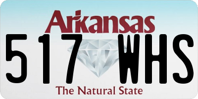 AR license plate 517WHS