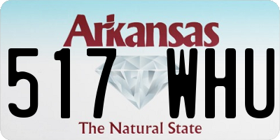 AR license plate 517WHU