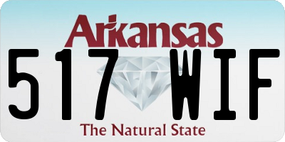 AR license plate 517WIF
